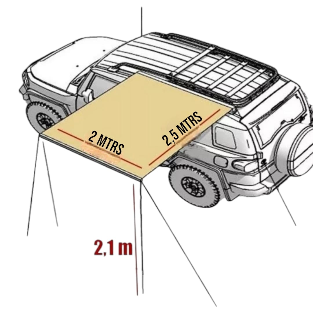 toldo lateral auto