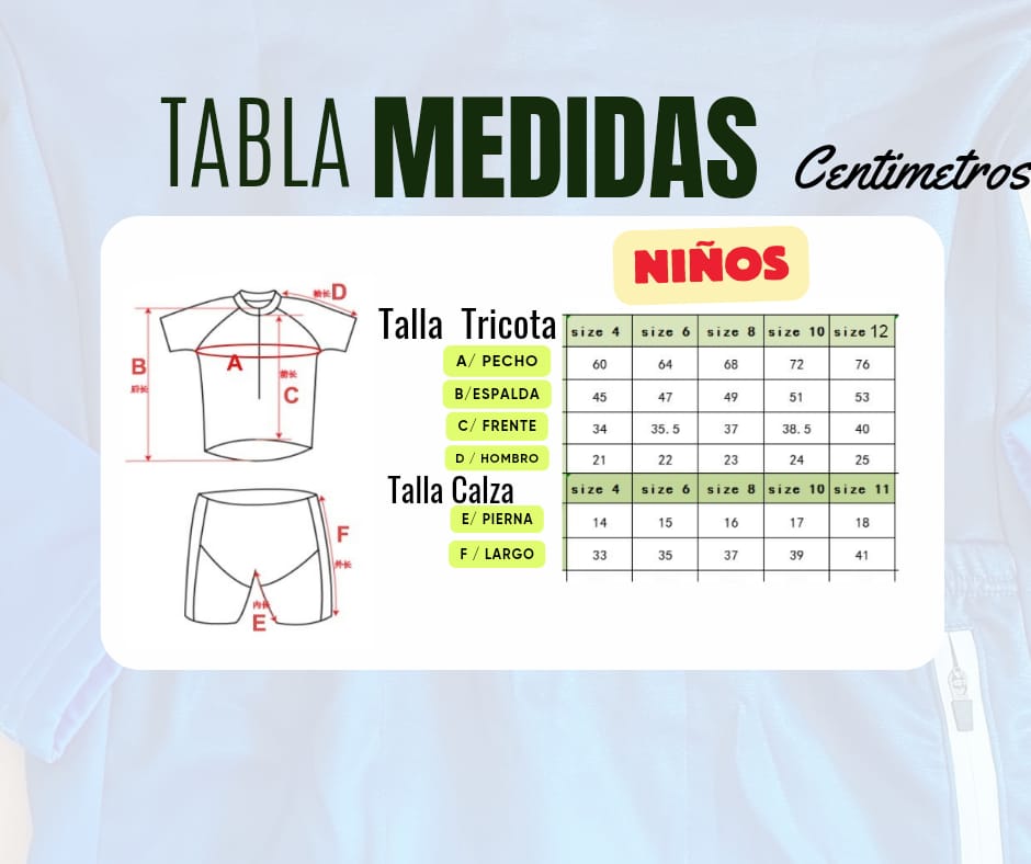 tabla niños